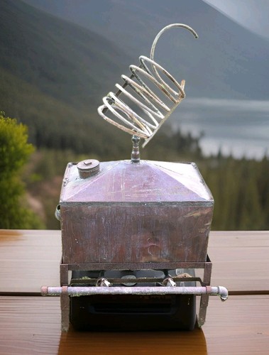Vtg Proabition Era Copper Moonshine Still 35 Gallon Distiller Moonshine Alcohol 