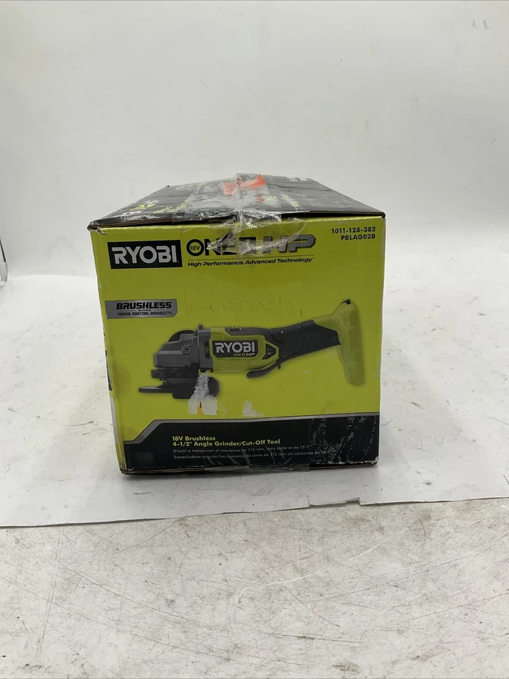 Rebarbadora Ryobi PBLAG02B ONE+ HP 18V sem escova 4-1/2" (somente ferramenta) - Imagem 4 de 4