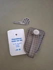 VINTAGE KEY RING CHAIN POUCH BAG  ACCESSORY PORSCHE 356 911 VW BUG BEETLE MB NOS