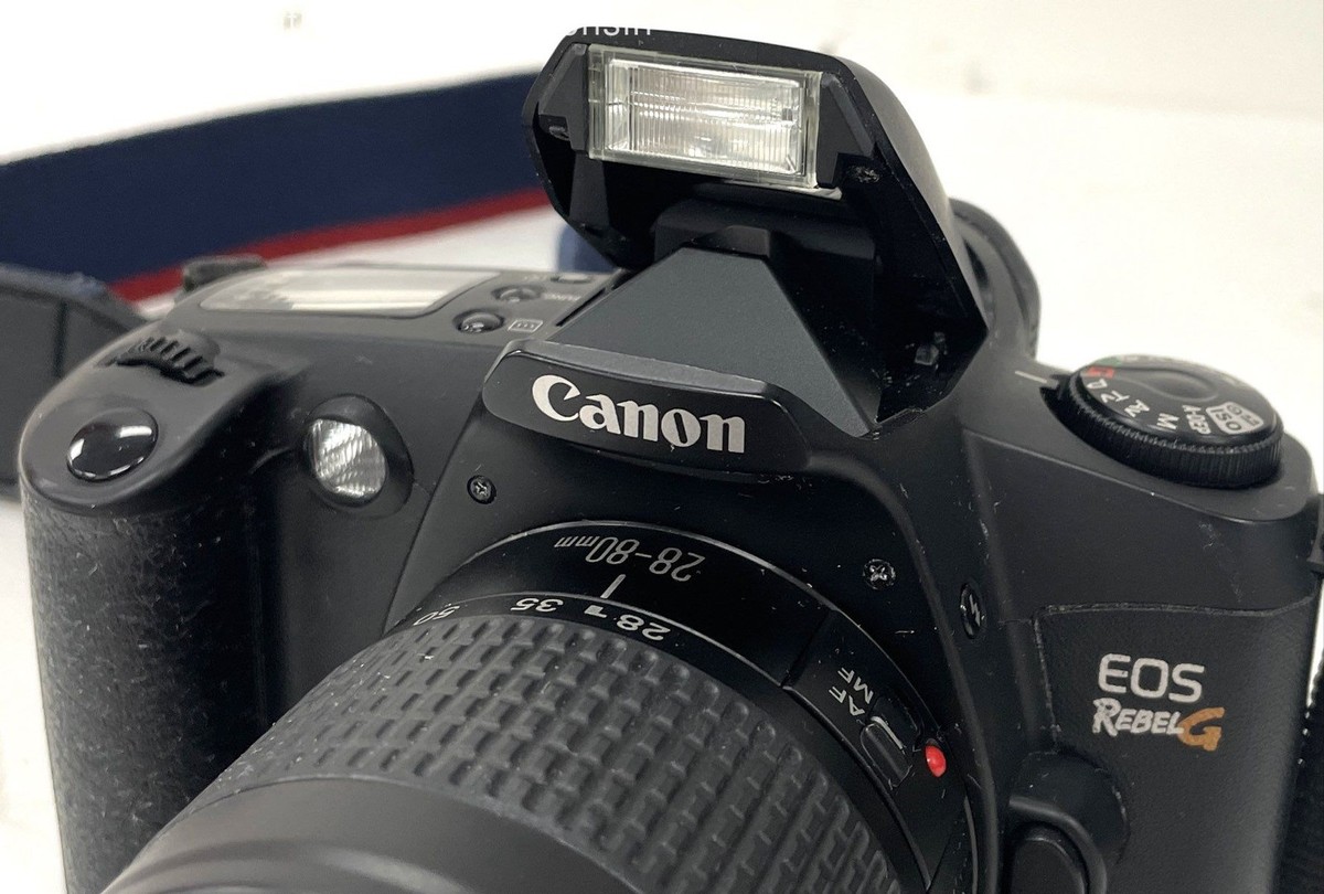 Canon EOS Rebel G 35MM Film Camera EF 28-80MM 1:3.5-5.6 Lens
