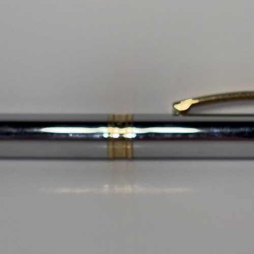Penna a sfera Tiffany & Co in acciaio inox e bordo oro - Made in Germany - Foto 3 di 11