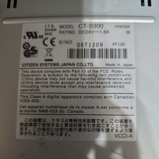 Citizen Systems CT-S300 Compact Two Color Thermal POS Printe