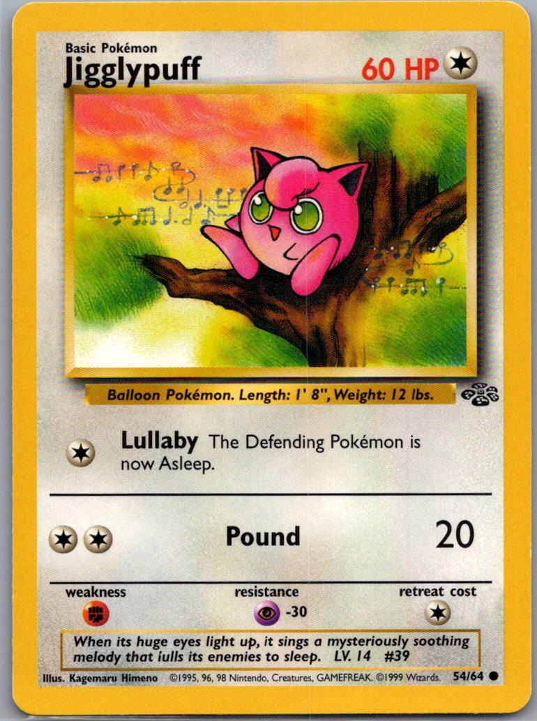 Jungle #54/64 Jigglypuff