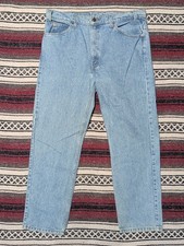 Vtg 1997 Levi's 505 Regular Fit Straight Leg 38x30 Orange Tab Jeans