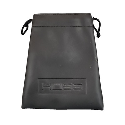 Soft Case Pouch for Koss Porta Pro On-Ear Headphones Black Travel Carry Bag