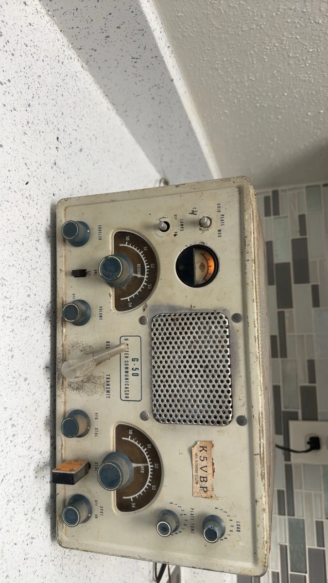 Émetteur-récepteur Gonset Deux Mètres VHF, Pour Pièces Ou Restauration
