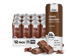Slate Milk Classic Chocolate Protein Shake 20...