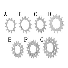Anti Rust Bike Single Speed Cassette Cog for Bicycle Cycling Accessories MTB