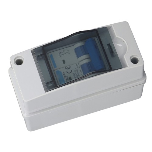 Circuit Breaker MCB PV Combiner Box Disconnect Switch 1000V DC 20A With Dist NEW - Afbeelding 21 van 24