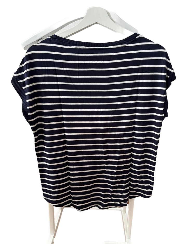 s.Oliver BLACK LABEL Bluse Kurzarm Blusa a Maniche Corte, Brown, 42 da Donna