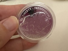PAMP .999  Silver 1OZ Buffalo Liberty Coin 98.46 per troy oz