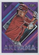 2020 Topps Fire Purple 90/99 Shogo Akiyama #171 b4d