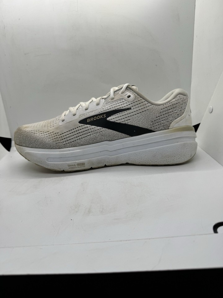 Brooks Adrenaline GTS 25 Mens 11.5 White Black Shoes Sneakers | eBay