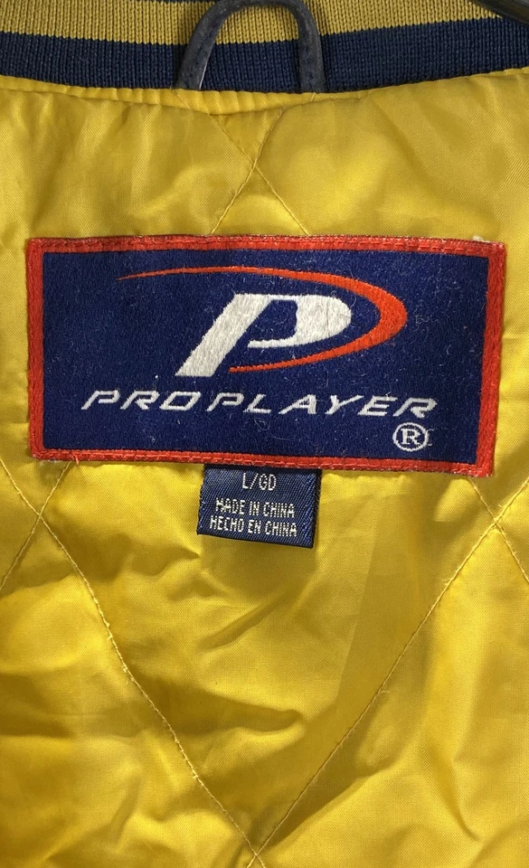 Pro Player Chargers Men Blue Varsity Jacket Size L - Image 3 of 4