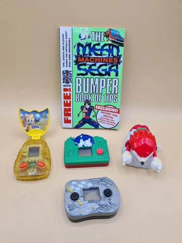 Mcdonalds Sega Sonic Toy Bundle Handheld Games & Collectables 00s A24
