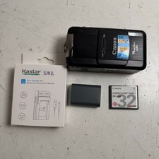 Canon PowerShot S50 Black 5MP 3x Optical Zoom 1.8" LCD Compact Digital Camera