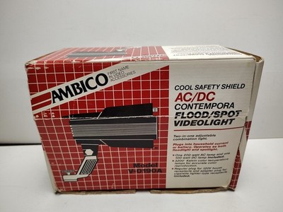 AMBICO AC/DC V-0190A Contempora Audio Video Spotlight and Floodlight Box Wear