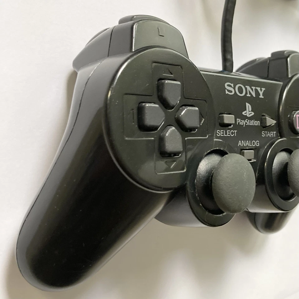Manette Officielle Sony Playstation 2 PS2 - SCPH-10010 BLACK - PAL EUR Testée #1 - Photo 3/4