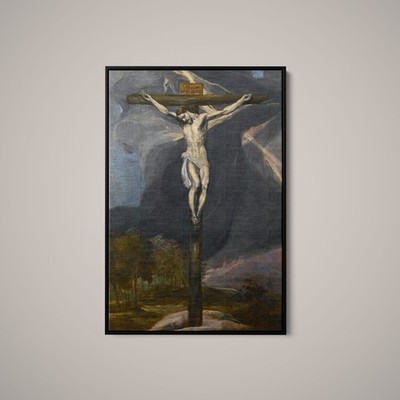 El Greco - Crucifixion - Art Print on Paper or Canvas