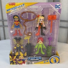 Fisher-Price Imaginext DC Super Friends Toys Rivals Figure Set New with Box