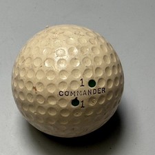 VTG COMMANDER LIQUID CENTER GOLF BALL #1 Two Dot 1960s 1950s