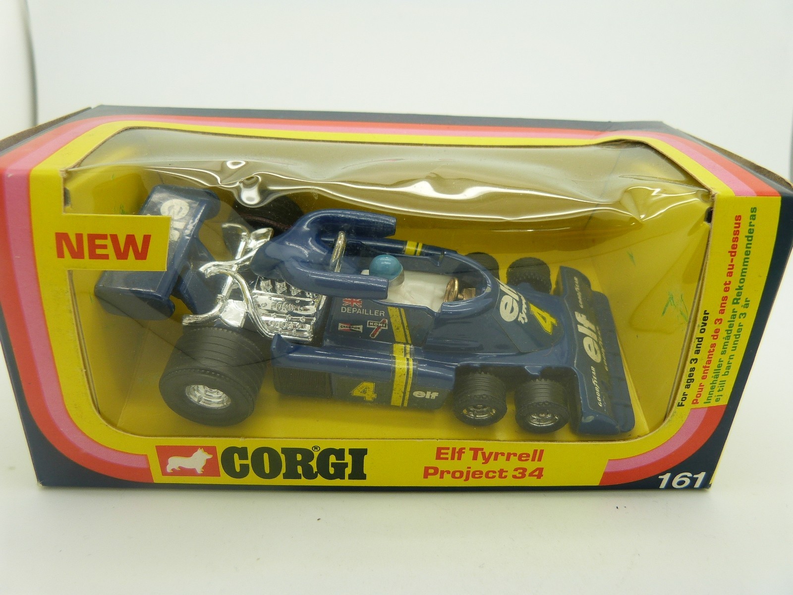 スポーツ CORGI Elf Tyrrell-Ford F1 Racing Car Corgi 158, Elf Tyrrell Ford F1 - Free Price Guide & Review