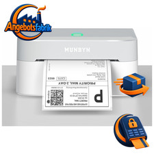 Etikettendrucker Bluetooth 4x6 403B Wei&szlig; f&uuml;r DHL Versandlabels