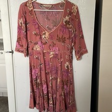 Spell and the Gypsy Medium Mini Dress Boho Garden Floral Cottage Core Prairie