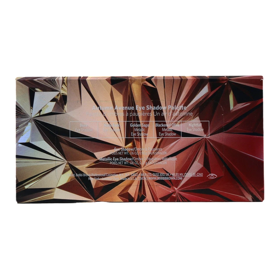 Paleta de sombras de ojos Bobbi Brown Autumn Avenue – 5 tonos, edición limitada – sin caja Foto 3 de 3