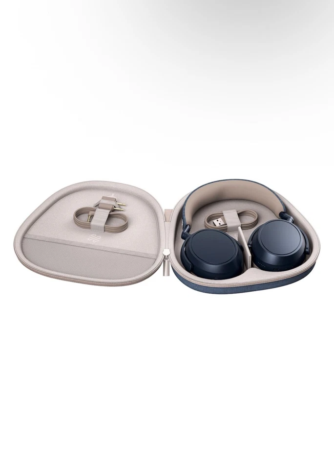 Sennheiser MOMENTUM 4 Wireless Noise-Canceling Over-the-Ear Headphones - Denim - Image 3 of 4