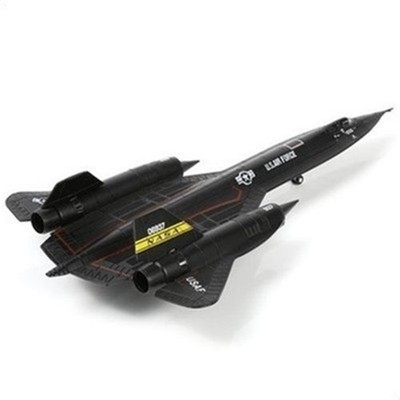 1/144 SR-71 Blackbird Diecast Metal Aircraft Model Kit Pre-build Replica Militar