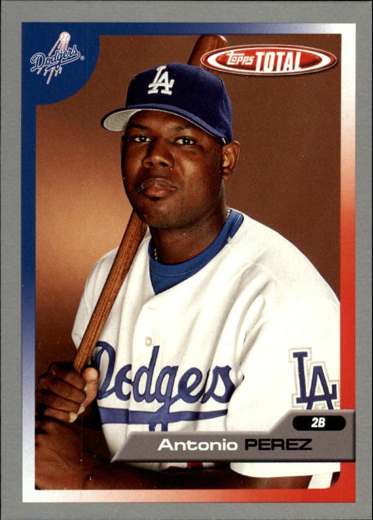 2005 Topps Total Silver #191 Antonio Perez - BB