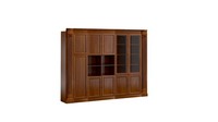 Brauner Massivholz BüRoschrank Designer Arbeitszimmer Luxus SchräNke