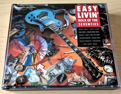 Various 2CD's ''Easy Livin' - Rock of the Seventies'' Columbia 1991