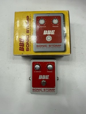 BBE Sound Inc. Sonic Stomp Maximizer Exciter Enhancer Guitar Effect Pedal + Box