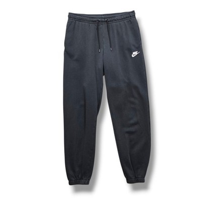 Nike Sportswear Essential Fleece Jogger Womens Medium Black RIP TEAR BV4091-010