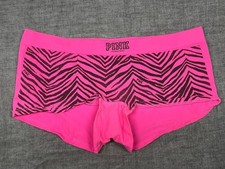 VINTAGE VICTORIA'S SECRET PINK YOGA PANTY PANTIES Boxer Small New