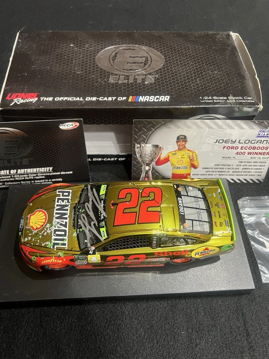 Joey Logano 2018 Vehicle Year Diecast Racing Cars for sale | eBay