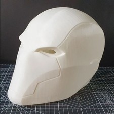 Red Hood Rebirth Raw 3D Printed DIY cosplay Helmet Jason Todd DC