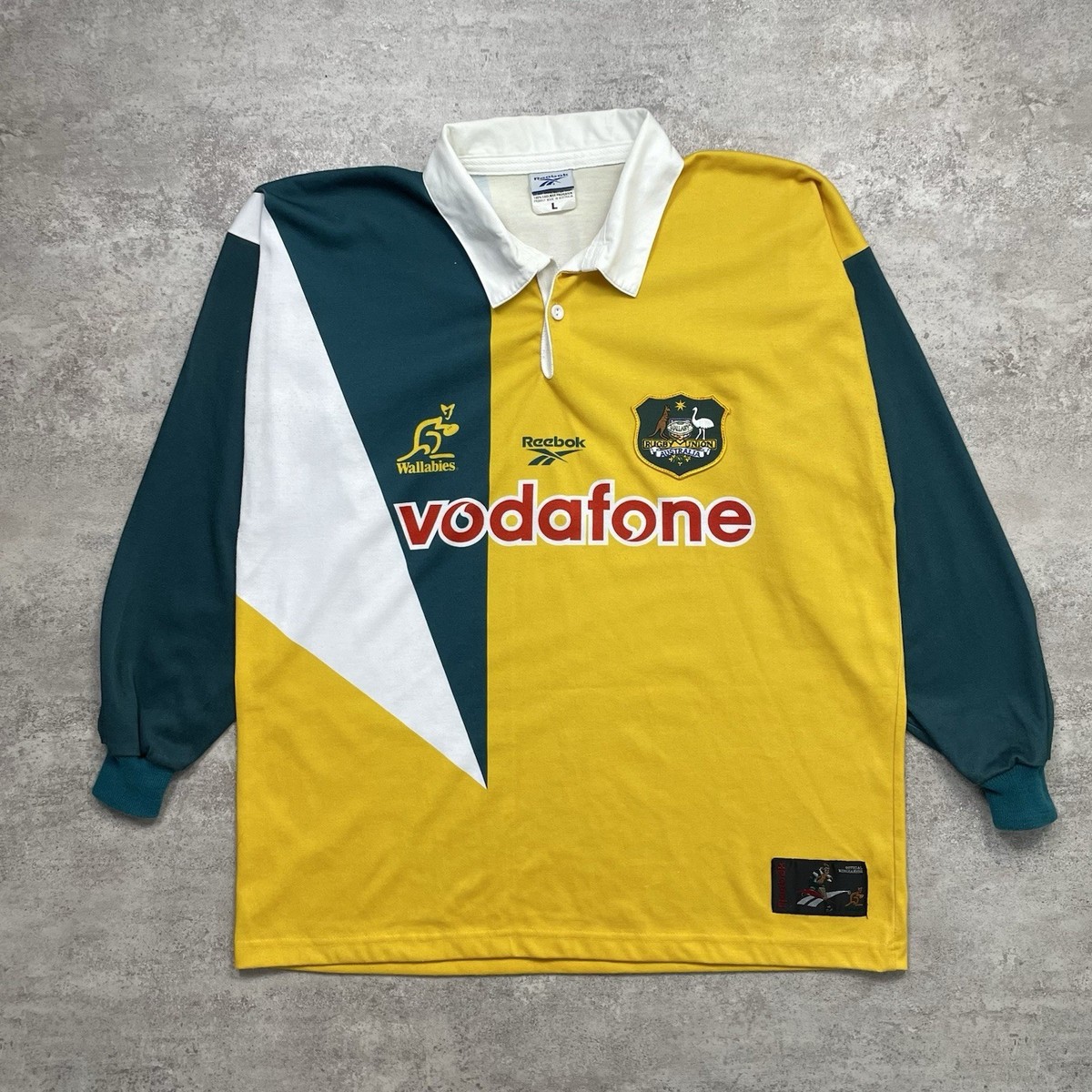 90s オーストラリア限定 Wallabiesラガーシャツ リーボック 90s オーストラリア限定 Wallabiesラガーシャツ リーボック Vintage