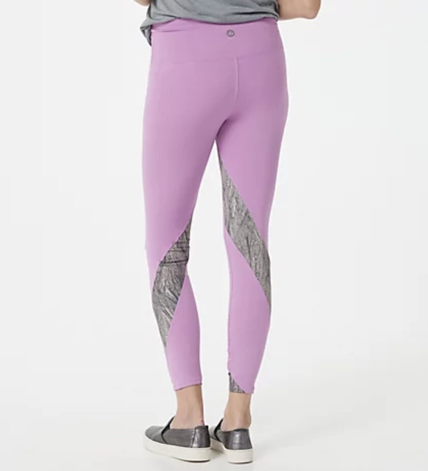 Soulgani Active California Love Twin Soul Leggings Violet, XXST