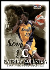 1999 Hoops WNBA #93 Katrina Colleton RC Los Angeles Sparks