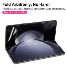 For Samsung Galaxy Z Fold 7 6 5 5G Soft/Full Hydrogel Screen Protector W/Lens US