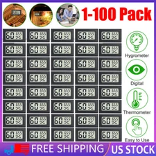 1-100X Humidity Meter Mini Digital Indoor Thermometer Hygrometer Temperature Lot