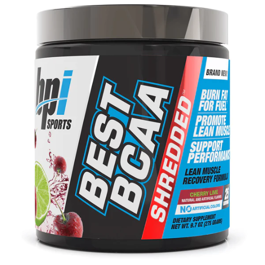 BPI Best BCAA Shredded Cherry Lime **CLUMPY POWDER** but mix well in