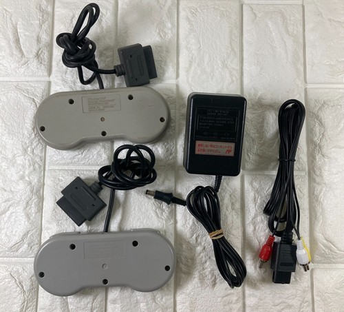 Nintendo Super Famicom console bundle with 5 games & cords Japan SFC - Picture 28 of 109