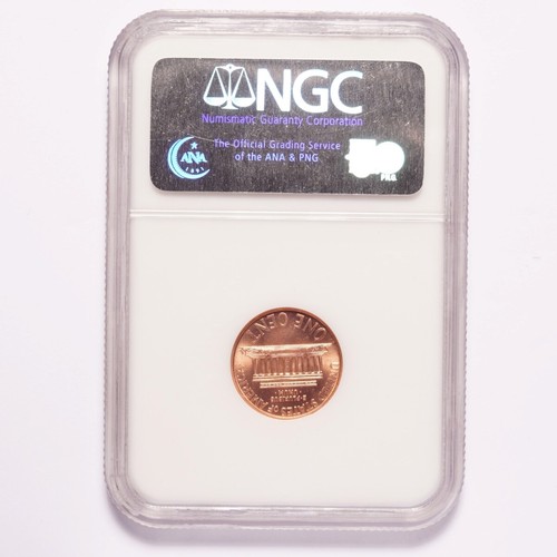 1995 Lincoln Cent Double Die Obverse NGC MS67 RD - Picture 2 of 2