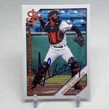 2022 San Jose Giants Adrian Sugastey RC Rookie San Francisco Giants SIGNED