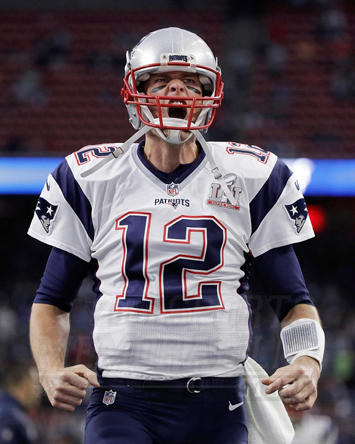 Tom Brady New England Patriots Super Bowl LI 8x10 11x14 16x20