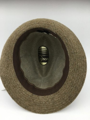 Men's Vintage hat | trilby hat | tan fedora | country hat | walker hat - Picture 3 of 6